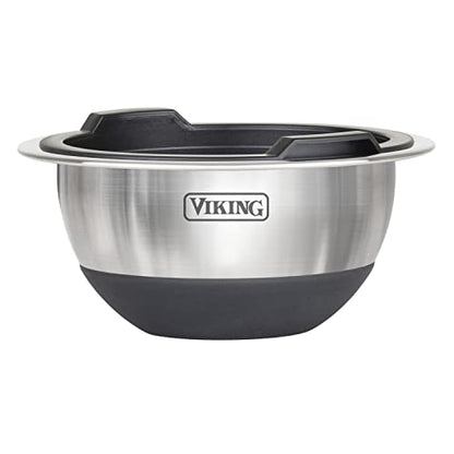 Viking 10-Piece Stainless Steel Mixing Bowl Set