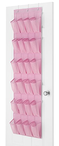 Whitmor 24 Pocket Over the Door Shoe Organizer