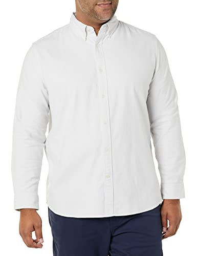 Amazon Essentials Men's Long-Sleeve Stretch Oxford Shirt