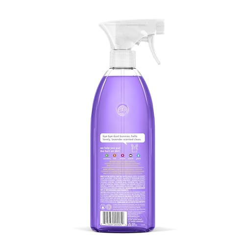 Method All-Purpose Cleaner Spray, French Lavender, Plant-Based and Biodegradable Formula Perfect for Most Counters, Tiles and More, 28 Fl Oz, (Pack of 8)