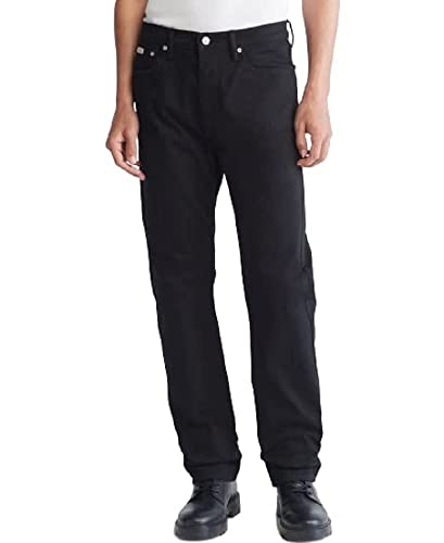 Calvin Klein Men's Straight Fit Denim Jeans