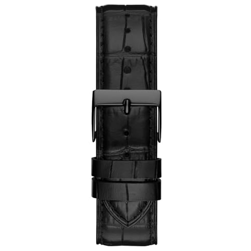 GUESS Men's 44mm Black Watch with Strap