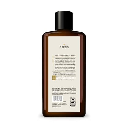 Cremo Men's Body Wash with Bergamot & Vetiver