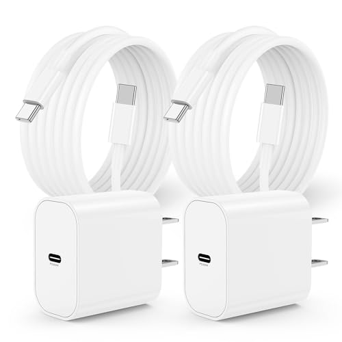20W USB C Fast Charger Block with 6ft Cable