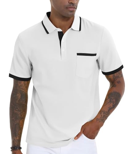 Men’s Short Sleeve Golf Polo Shirt