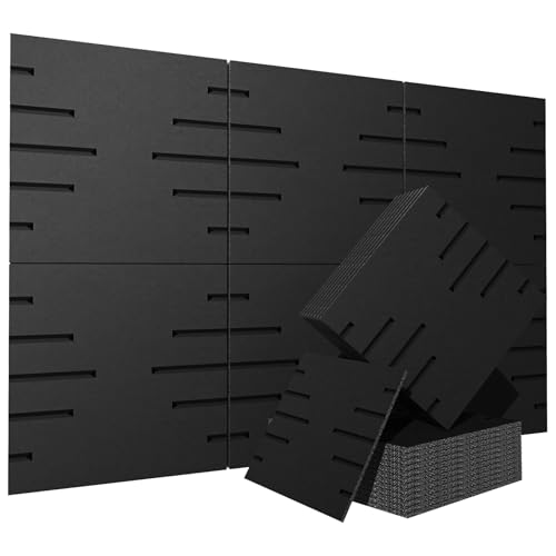 6 Pack 3D Acoustic Foam Wall Panels