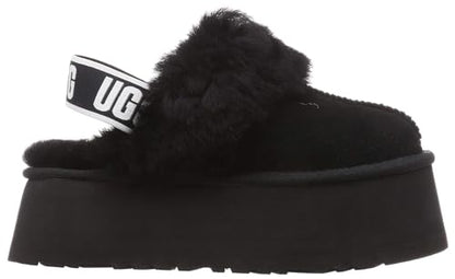 UGG Women's Funkette Black Slippers