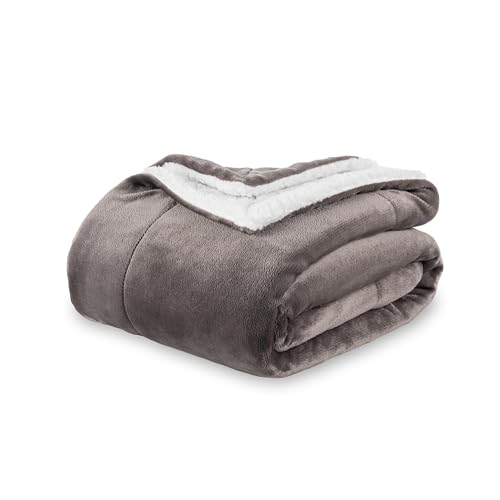 Berkshire Blanket Sherpa Fleece Reversible Blanket