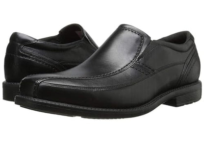 Rockport mens Style Leader 2 Bike Slip-on loafers shoes, Black, 10.5 US