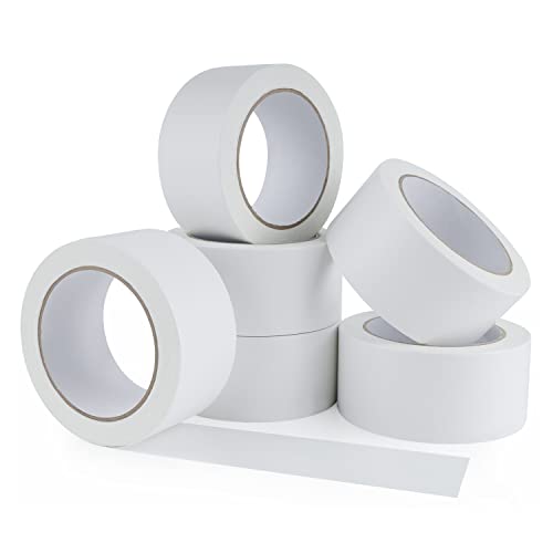 6 Pack Double Sided Carpet Tape for Rugs, Hardwood