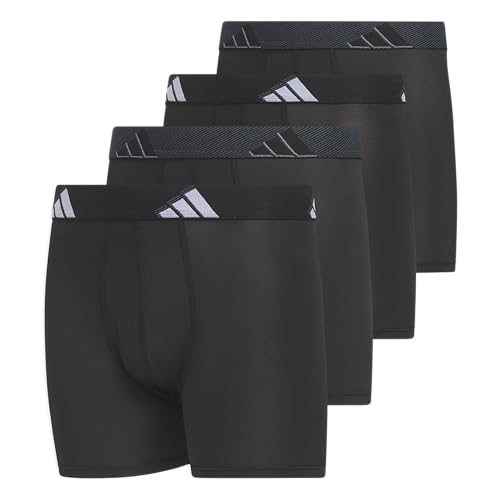 adidas Boys Performance Microfiber Boxer Briefs Underwear