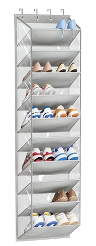10 Tier Over Door Hanging Shoe Organizer