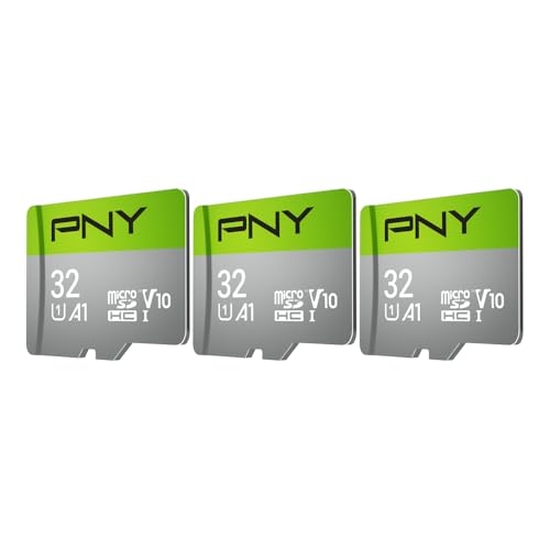 3 Pack PNY 32GB Class 10 microSDHC Cards