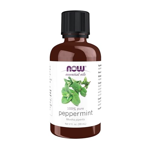 2 Ounce NOW Foods Peppermint Essential Oil