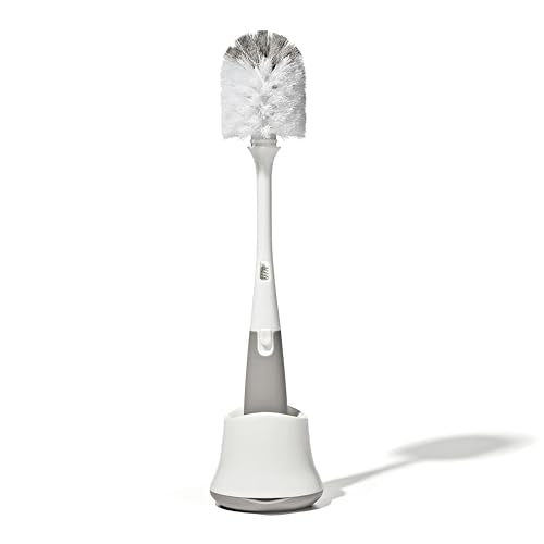 OXO Tot Bottle Brush with Nipple Cleaner Stand