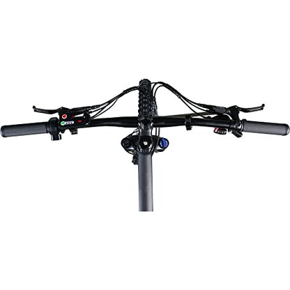 FREEFORCE Fairmount 20-in Electric Commuter Bike | Hybrid e-Bike for Adults, Thumb Throttle and Pedal Assist | for Urban City Commuting to Work or School | Matte Black