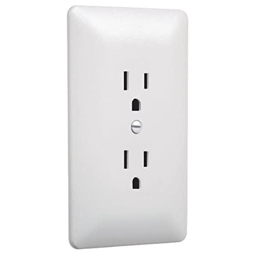 5 Pack Decorator Duplex Cover-Up Wall Plates