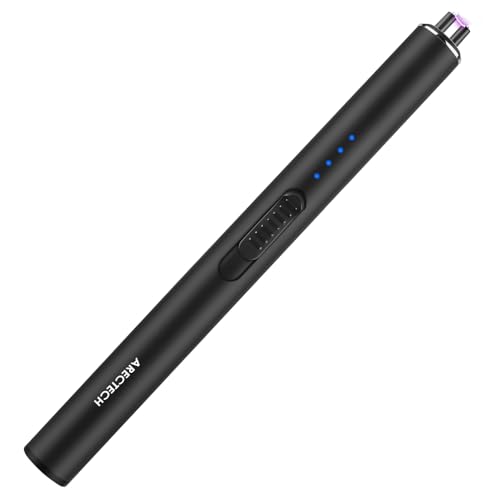 Electric Rechargeable Arc Lighter for Candles and Kitchen