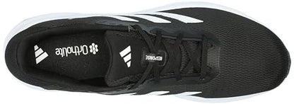 adidas Men's Response Running Sneaker, Black/White/Black, 9.5