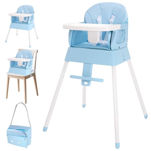 4 in 1 Portable Convertible Baby High Chair