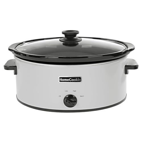 6 Quart Oval Manual Slow Cooker