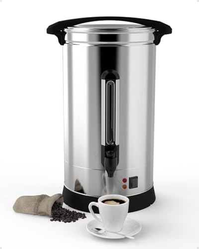 110 Cup Commercial Coffee Urn, 16L Large Dispenser