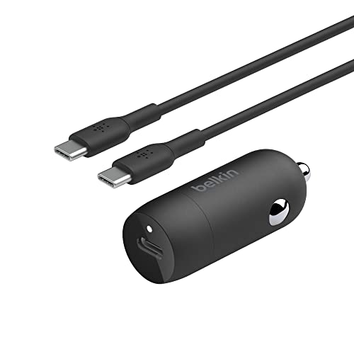 Belkin 30W USB-C Fast Car Charger with Cable
