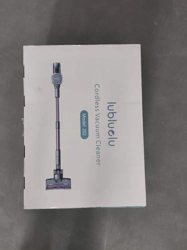 Lubluelu Cordless Vacuum Cleaner with 50min Runtime