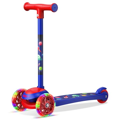 Scooter Stars 3 Wheel Kids Scooter with LED Wheels