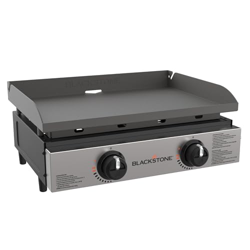 Blackstone 22 Inch Tabletop Griddle Stainless Steel Faceplate