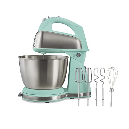 Hamilton Beach 4 Quart Stand and Hand Mixer 6-Speed