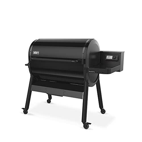 Weber SmokeFire EPX6 Wood Fired Pellet Grill, Stealth Edition Large