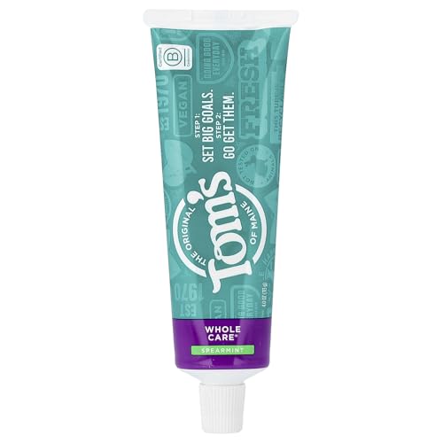 Tom's of Maine Whole Care Fluoride Toothpaste 4 oz