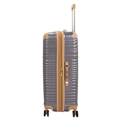 London Fog 25" Expandable Spinner Luggage - Lilac