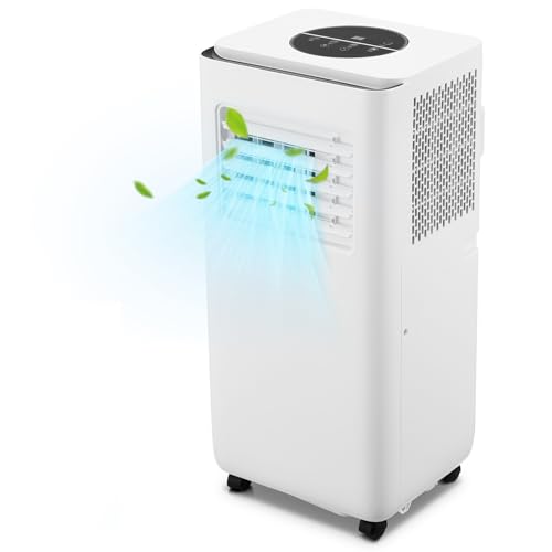 10000 BTU Portable Air Conditioner with Remote, Dehumidifier