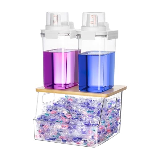 Laundry Detergent Dispenser 3-in-1 Pods Organizer