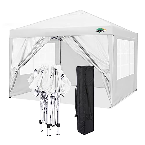 10x10 Pop Up Canopy Tent with Sidewalls, Waterproof