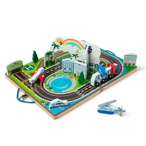 Melissa & Doug Take-Along Airport Play Set