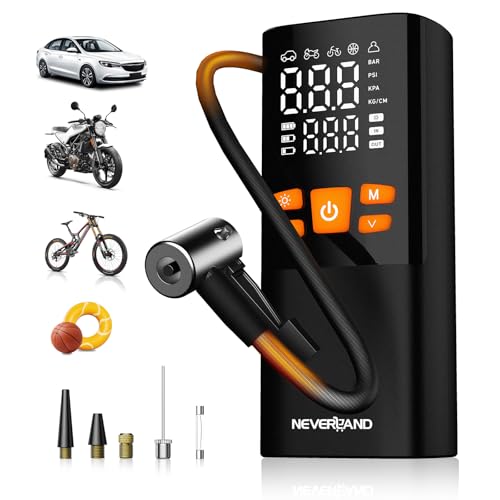Portable Tire Inflator Air Compressor 150 PSI Cordless
