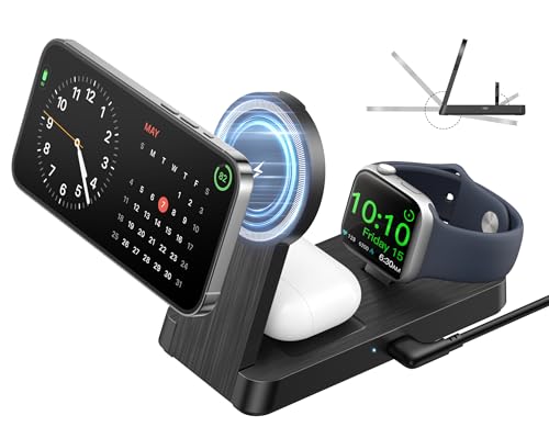 3 in 1 Magnetic Wireless Charging Station for iPhone