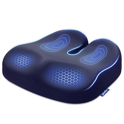 ZIKEE Ergonomic Memory Foam Seat Cushion