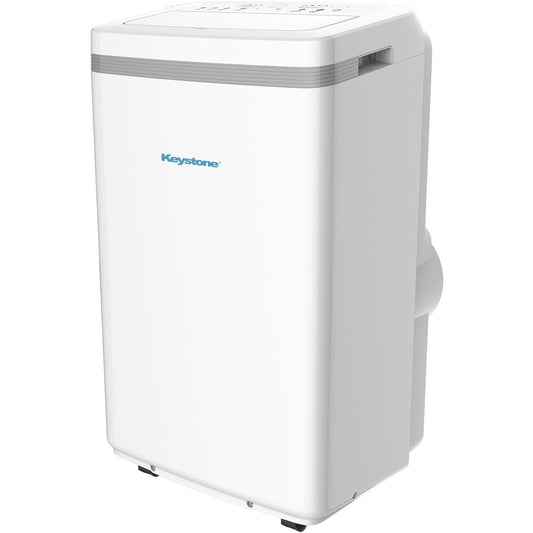 Keystone 10,000 BTU (6,500 BTU DOE) Portable Aire Conditioner, White (KSTAP10MFC)
