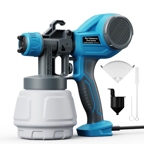 Electric Paint Sprayer with 4 Nozzles and 3 Patterns