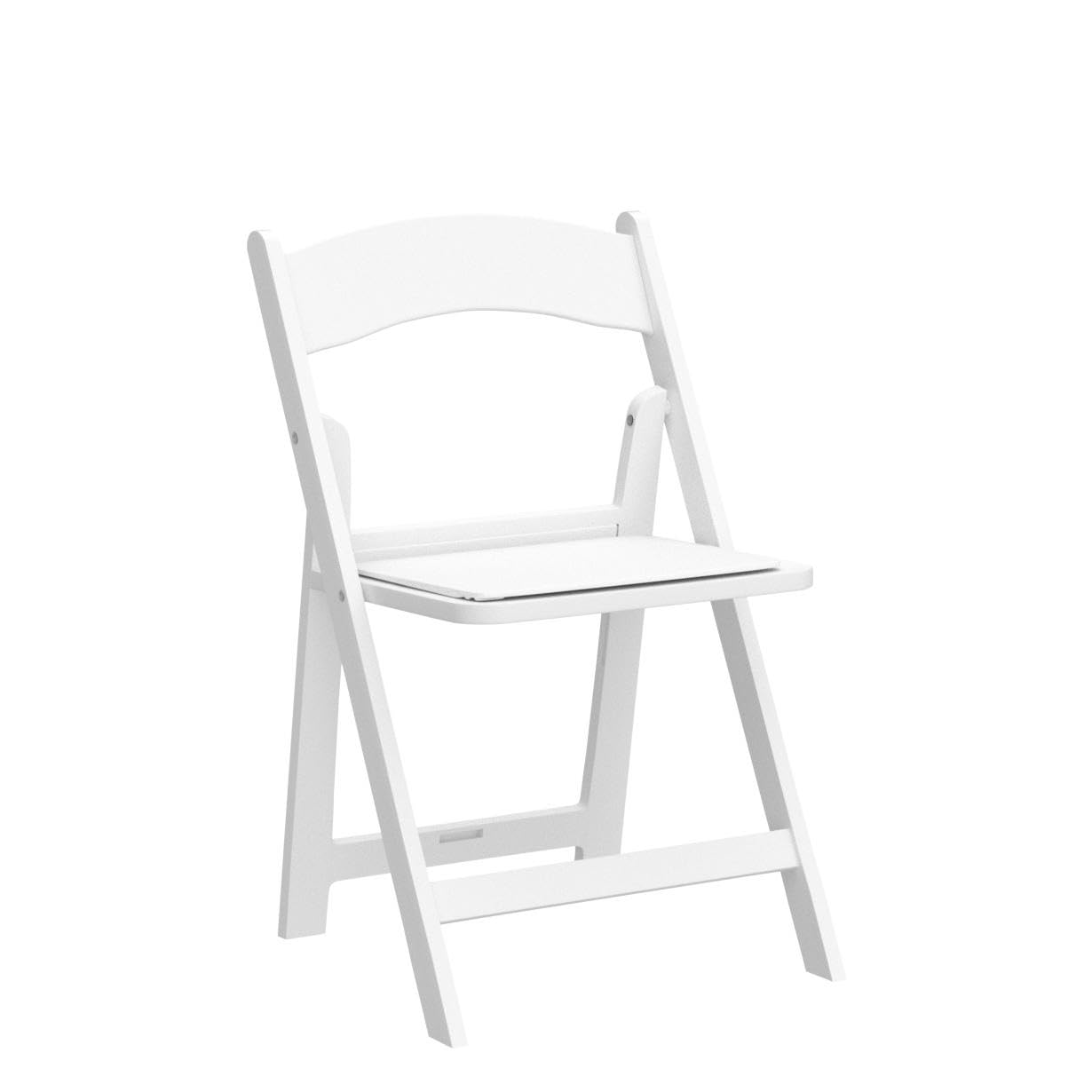 Flash Furniture Hercules Series Kids Padded Folding Chairs for Children, Children's Event Seats with 264-lb. Static Weight Capacity, Set of 10, White