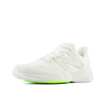 New Balance Women's FuelCell Shift TR V2 Cross Trainer, White/Sea Salt/Bleached Lime Glo, 9