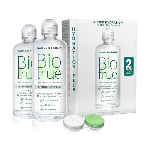2 Pack Biotrue Contact Lens Solution 10 fl oz