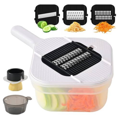 7.6 Cup Vegetable Chopper and Mandoline Slicer