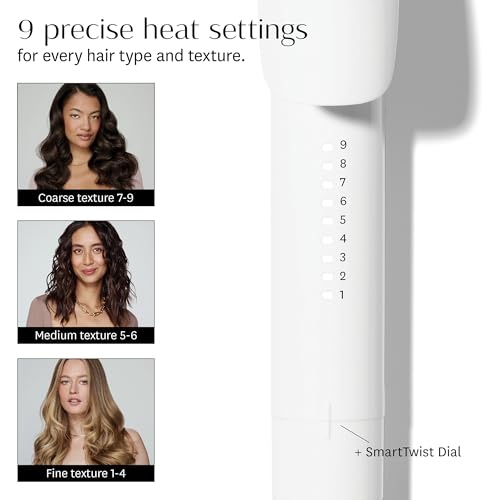 T3 SinglePass Curling Iron with 9 Heat Settings