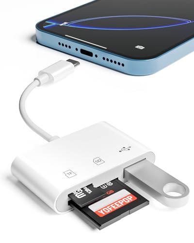 USB C SD Card Reader, USB 3.0 Memory Adapter