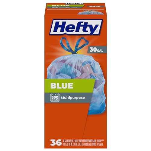 36 Count Hefty 30 Gallon Trash Bags